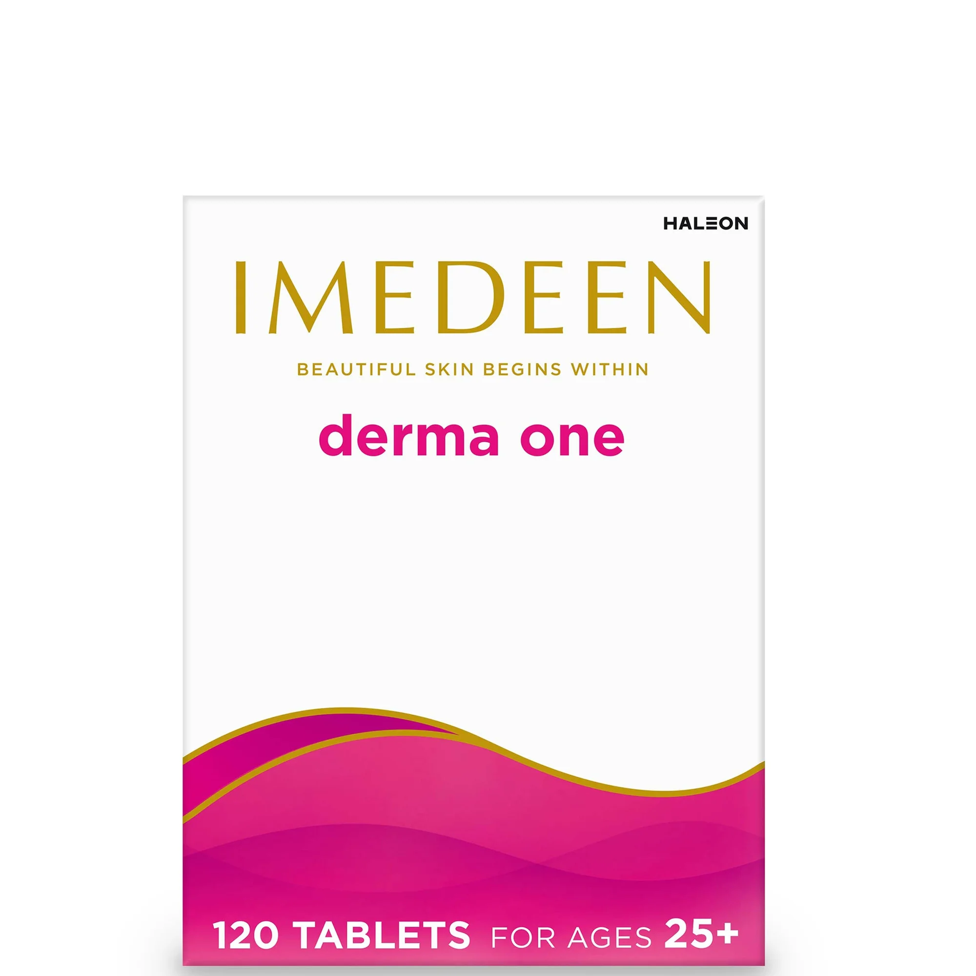Imedeen Derma One Beauty & Skin Supplement for Women, contains Vitamin C and Zinc, 120 Tablets, Age 25+ Image 1