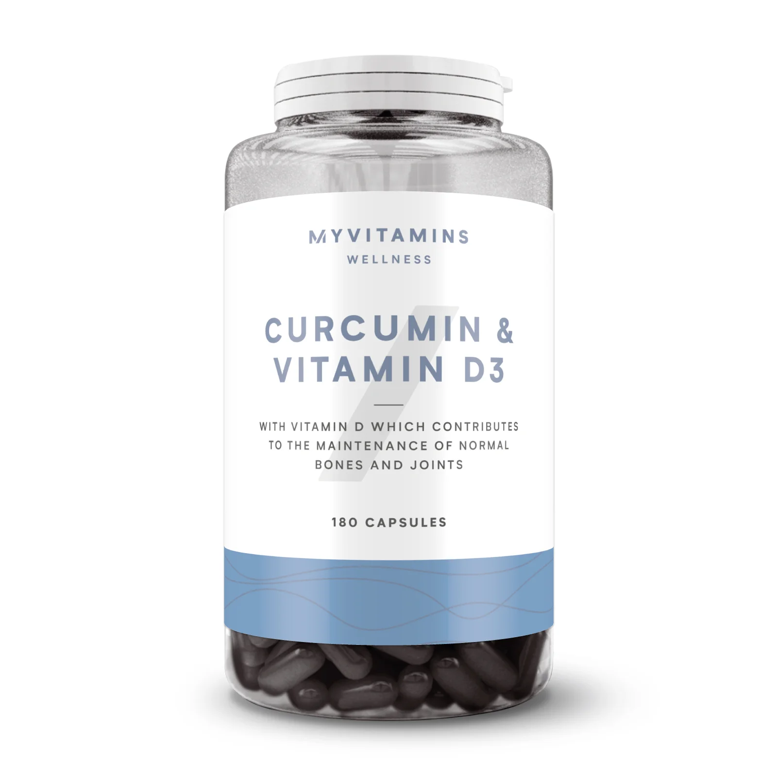 Curcumin & Vitamin D Capsules - 60Capsules Image 1