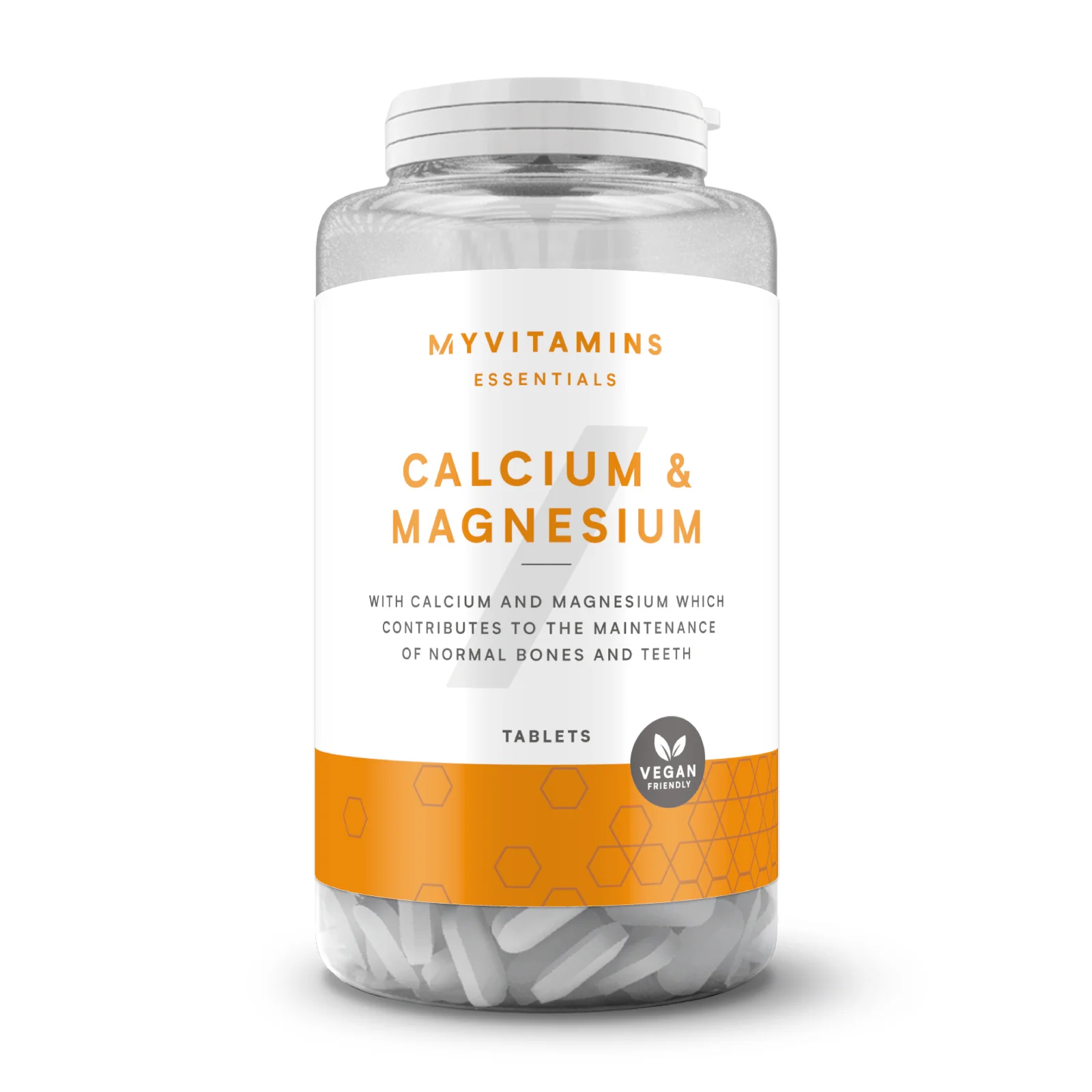 Calcium & Magnesium Tablets - 90Tablets Image 1