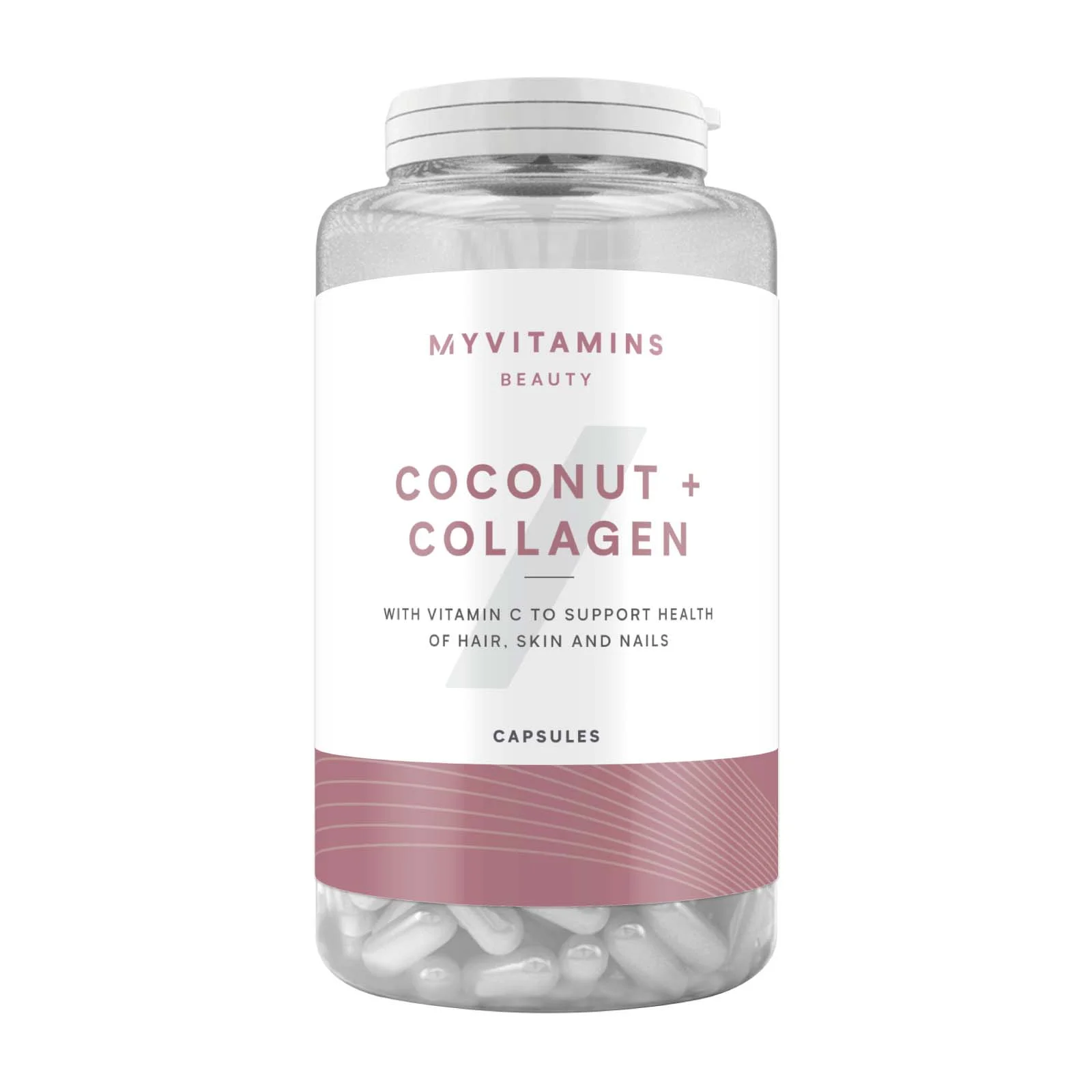 Coconut & Collagen Capsules - 30 CAPSULES - 15servings Image 1
