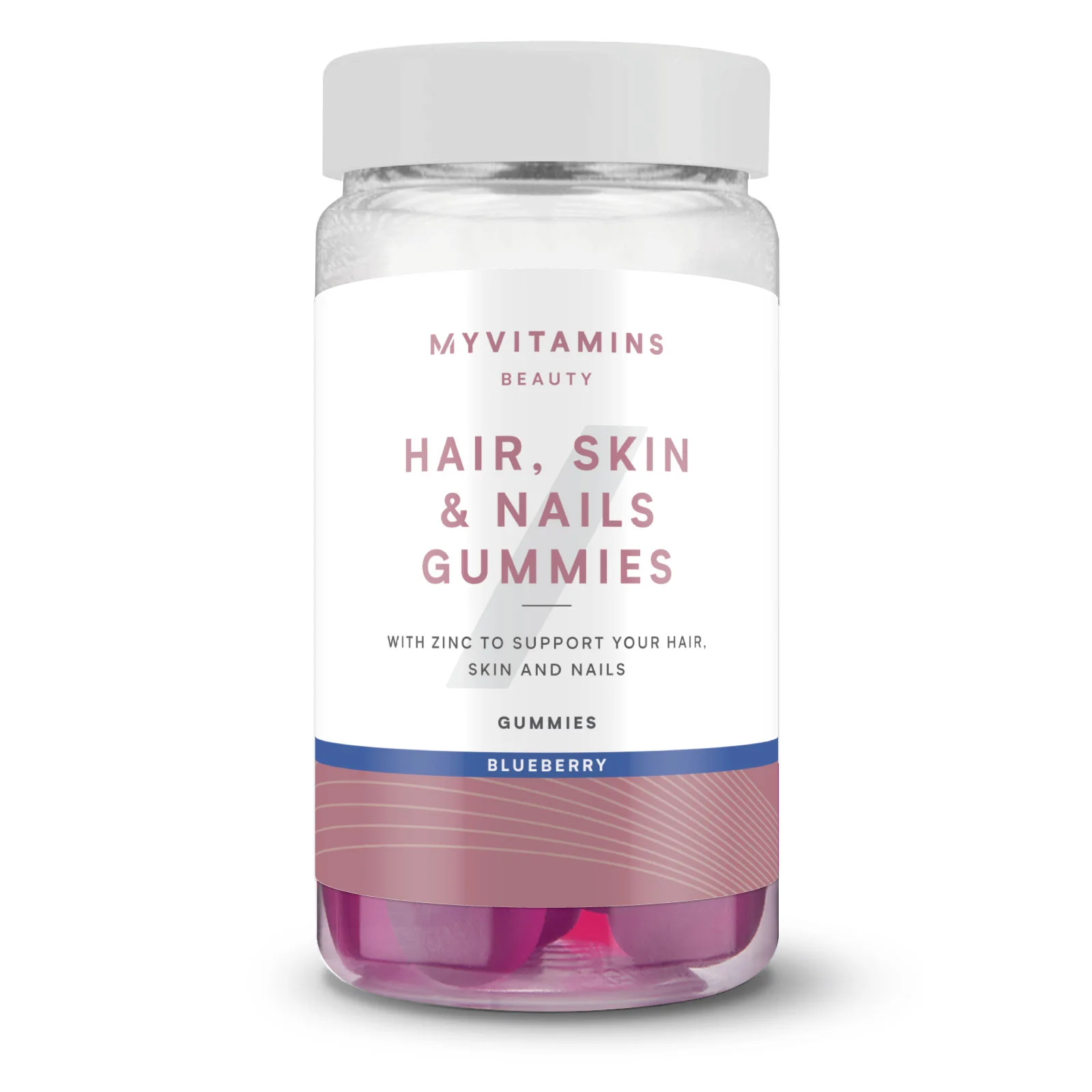 Hair, Skin and Nails Gummies - 60gummies - Blueberry Image 1