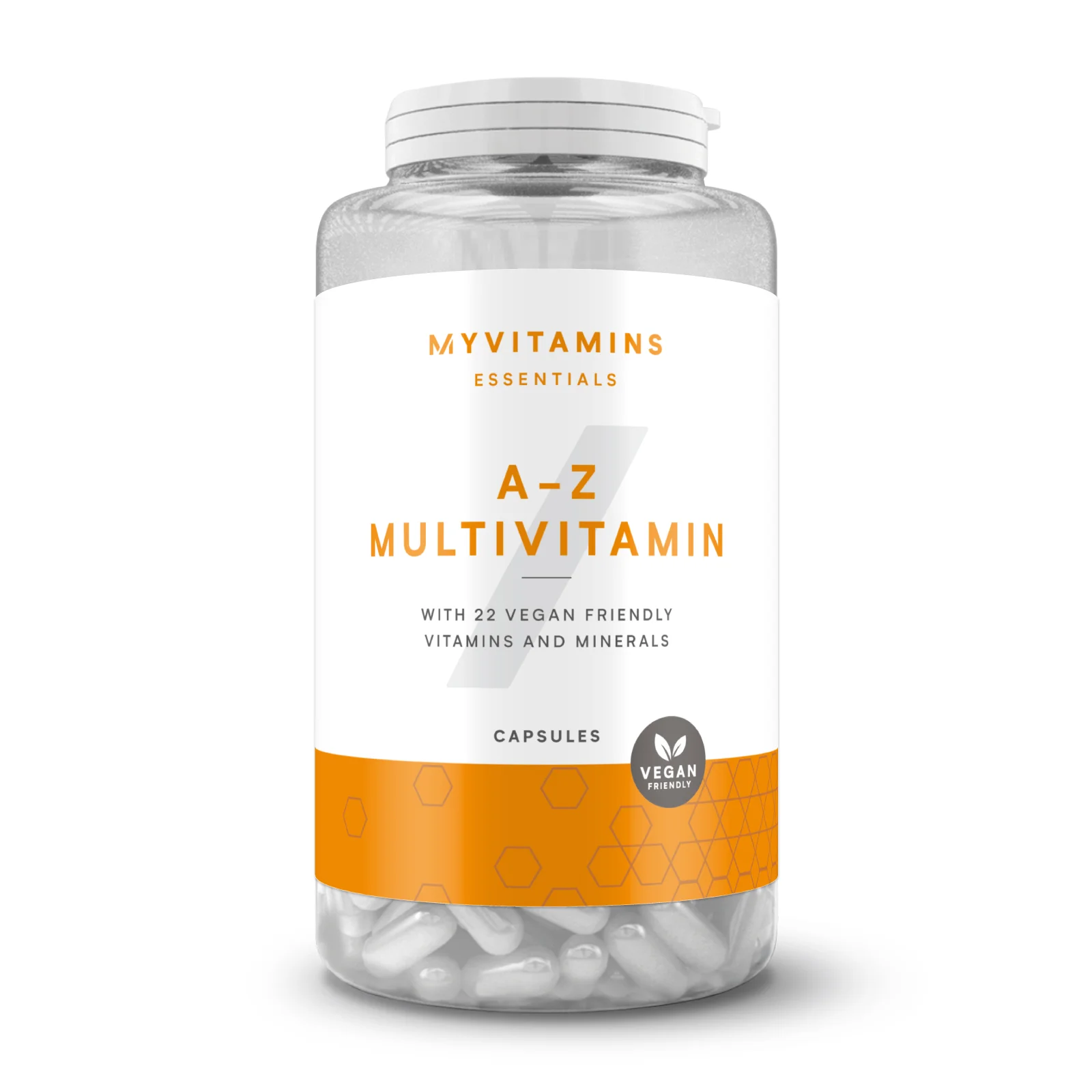 A-Z Multivitamin Capsules (Vegan) - 60Capsules Image 1