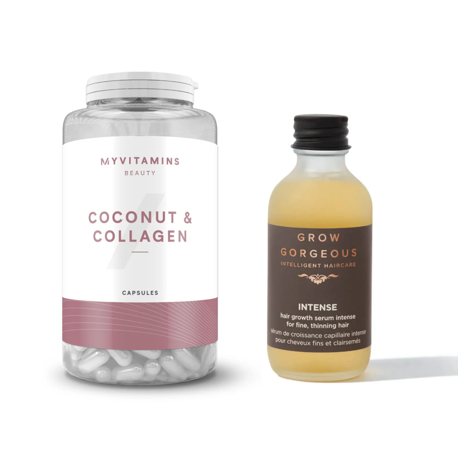 Myvitamins x Grow Gorgeous - Kit Full Beauty Treatment Intense Image 1