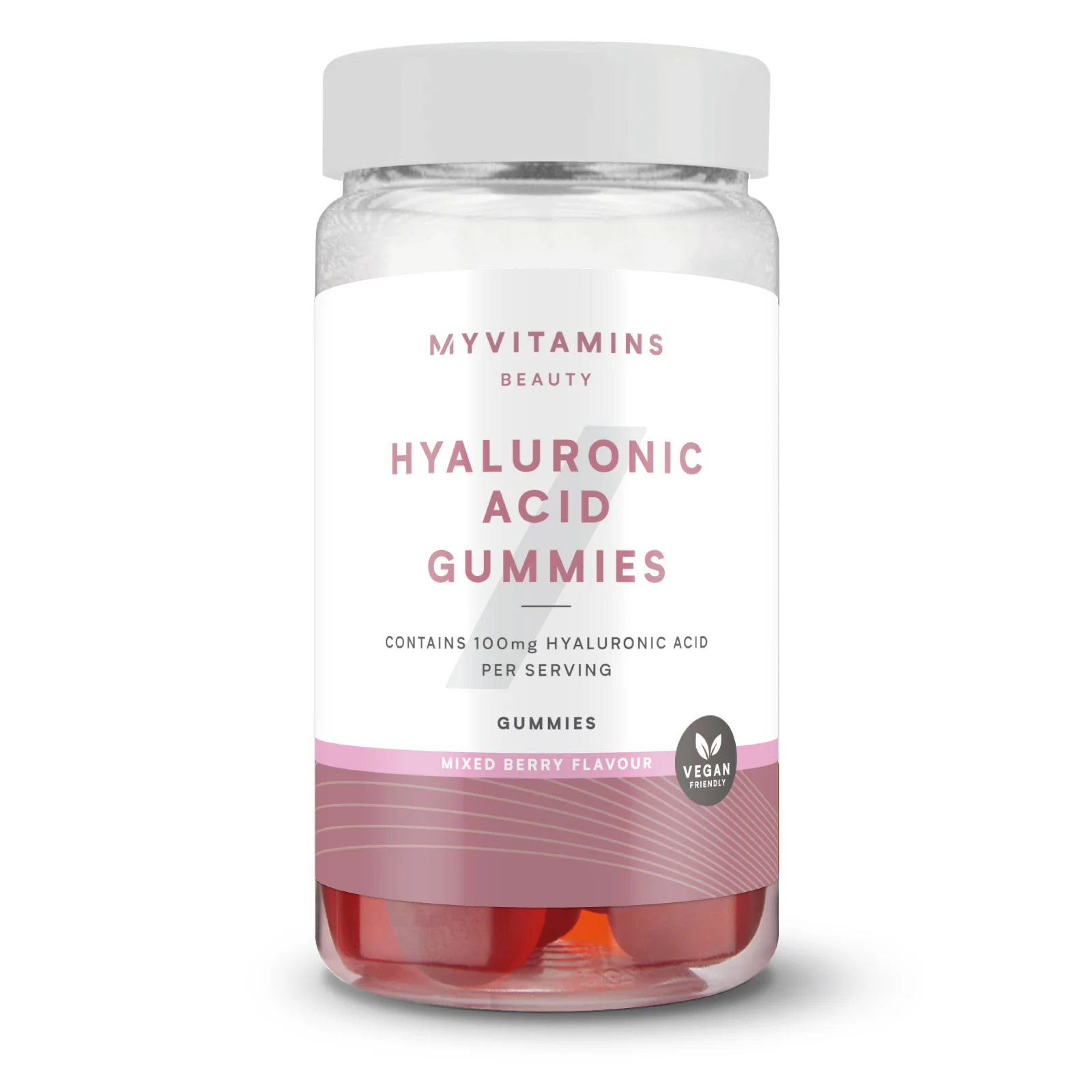 Hyaluronic Acid Gummies - 60gummies - Mixed Berries Image 1